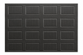 Classic Black Garage Door